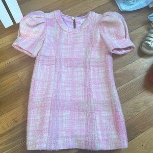 Loveshack Fancy Girls Boucle Dress